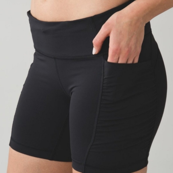 lululemon athletica Pants - Lululemon Speed Track Shorts Black